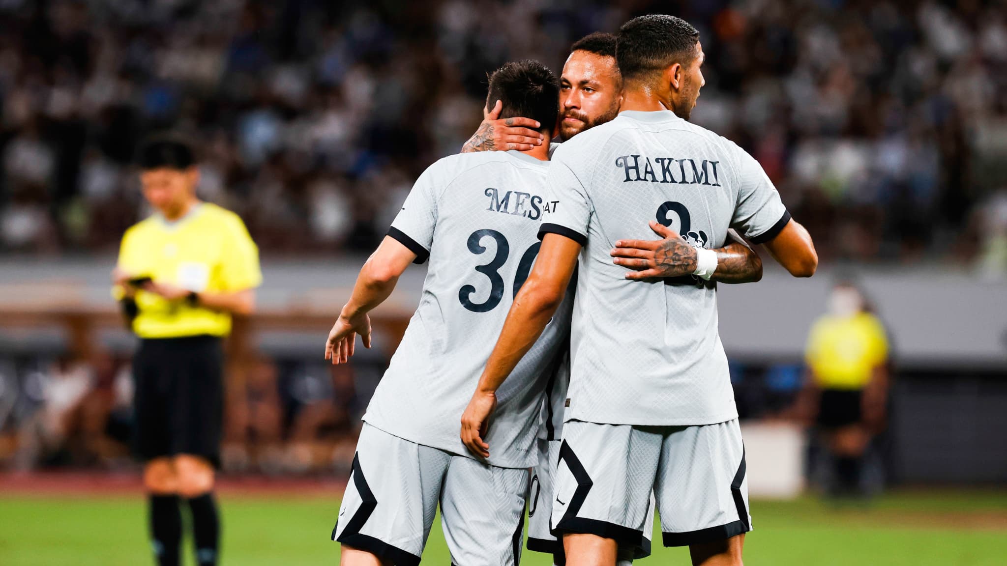 Goles de Neymar, Sarabia y Mendes para el 3-1 PSG vs. Gamba Osaka en amistoso